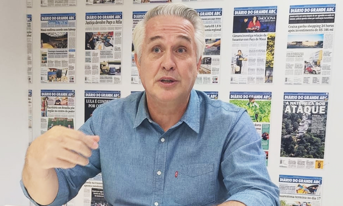 Marcos: ‘É um bom momento do Lauro ser candidato, para se explicar’ (FOTO: Nilton Valentim) Diário do Grande ABC - Notícias e informações do Grande ABC: Santo André, São Bernardo, São Caetano, Diadema, Mauá, Ribeirão Pires e Rio Grande da Serra