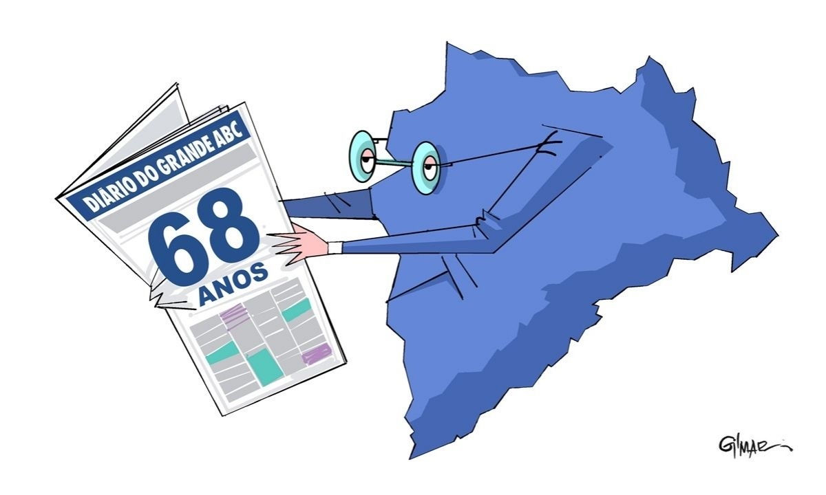 ARTE: Gilmar Diário do Grande ABC - Notícias e informações do Grande ABC: Santo André, São Bernardo, São Caetano, Diadema, Mauá, Ribeirão Pires e Rio Grande da Serra