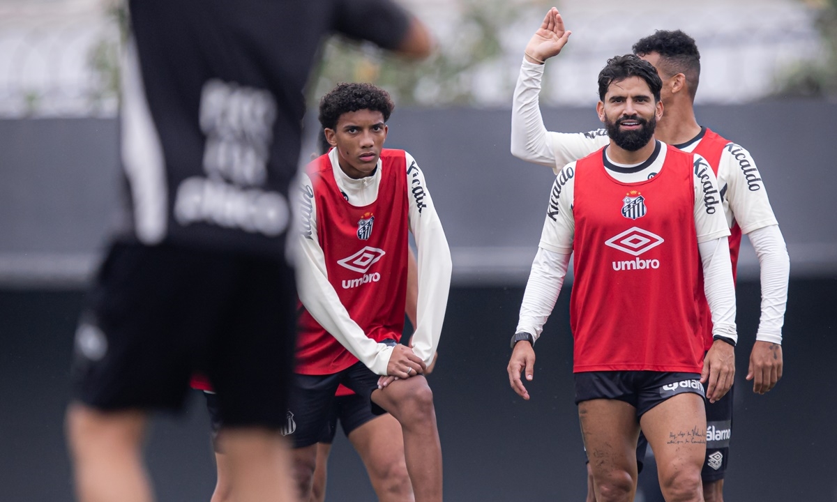 FOTO: Raul Baretta/ Santos FC Diário do Grande ABC - Notícias e informações do Grande ABC: Santo André, São Bernardo, São Caetano, Diadema, Mauá, Ribeirão Pires e Rio Grande da Serra
