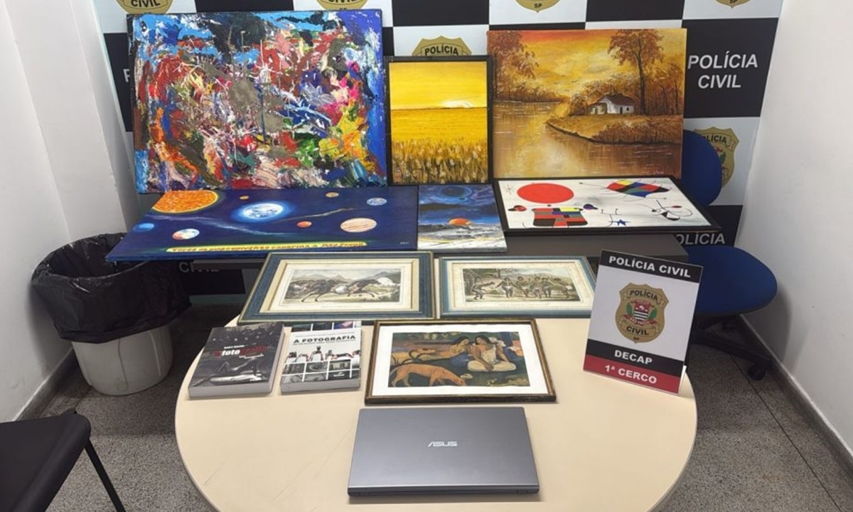 Entre os alvos, estão imóveis ligados a indivíduos vinculados ao segmento de leilões e comercialização de obras de artes (FOTO: Divulgação) Diário do Grande ABC - Notícias e informações do Grande ABC: Santo André, São Bernardo, São Caetano, Diadema, Mauá, Ribeirão Pires e Rio Grande da Serra