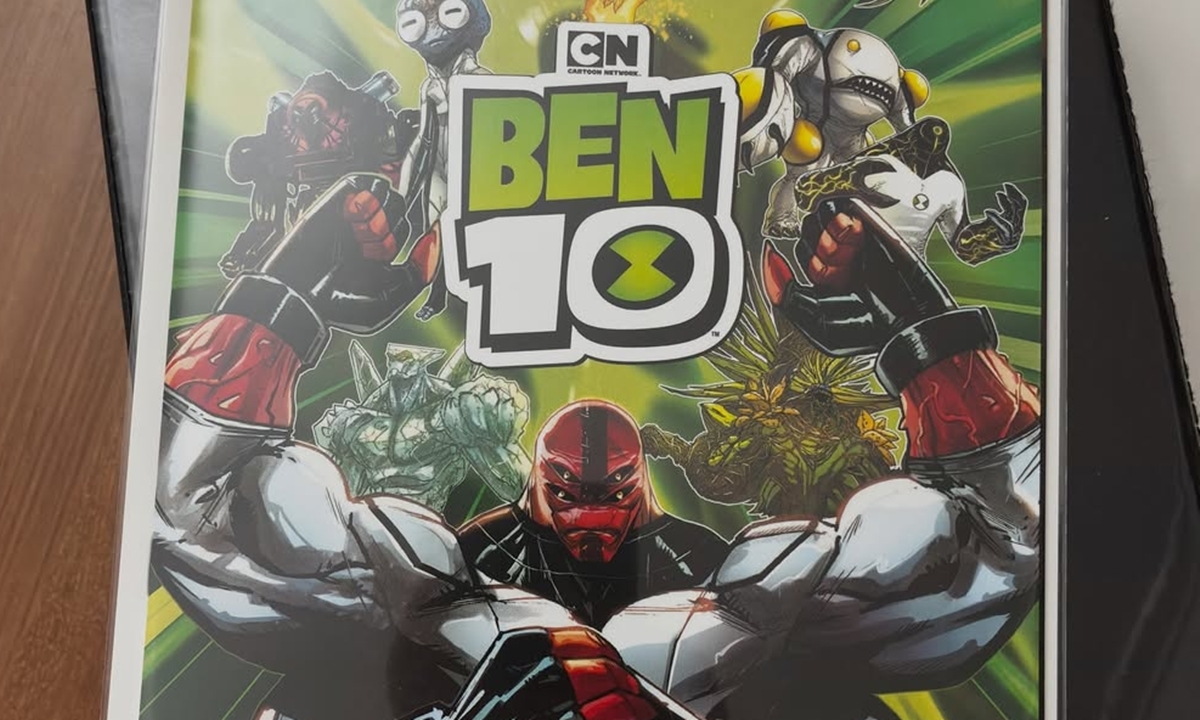 Capa da edição #1 de Ben10 da Dynamite, colorido por Ren Spiller (FOTO: Reprodução) Diário do Grande ABC - Notícias e informações do Grande ABC: Santo André, São Bernardo, São Caetano, Diadema, Mauá, Ribeirão Pires e Rio Grande da Serra