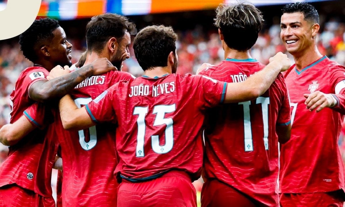 FOTO: Reprodução/X/@selecaoportugal Diário do Grande ABC - Notícias e informações do Grande ABC: Santo André, São Bernardo, São Caetano, Diadema, Mauá, Ribeirão Pires e Rio Grande da Serra