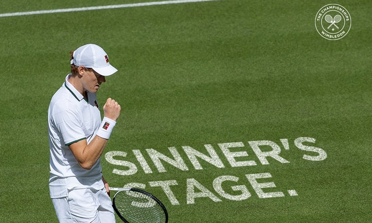 FOTO: Reprodução/X/Wimbledon Diário do Grande ABC - Notícias e informações do Grande ABC: Santo André, São Bernardo, São Caetano, Diadema, Mauá, Ribeirão Pires e Rio Grande da Serra