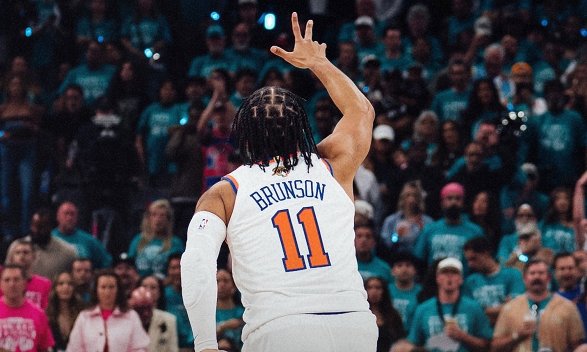 FOTO: Reprodução/X/New York Knicks Diário do Grande ABC - Notícias e informações do Grande ABC: Santo André, São Bernardo, São Caetano, Diadema, Mauá, Ribeirão Pires e Rio Grande da Serra