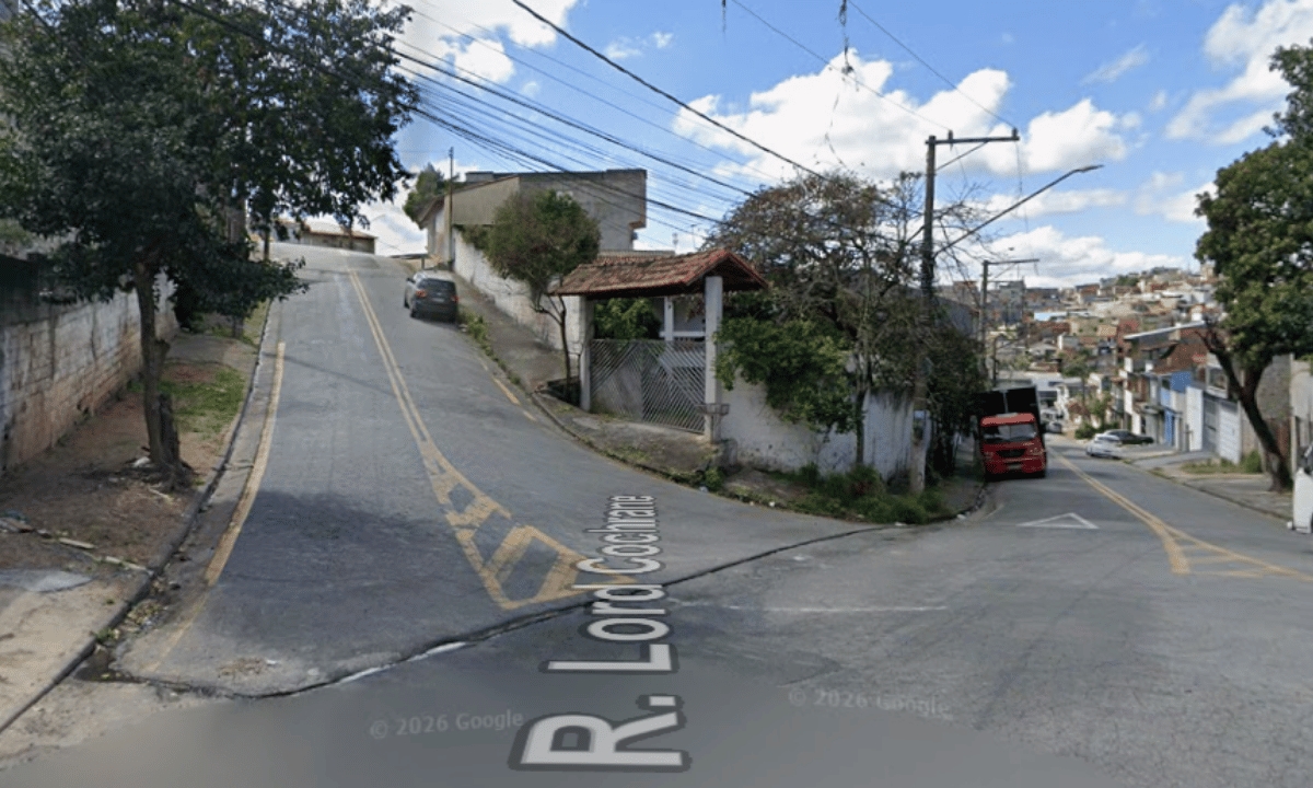 Imagem ilustrativa da Rua Lord Cochrane, em Mauá | FOTO: Reprodução/Google Street View Diário do Grande ABC - Notícias e informações do Grande ABC: Santo André, São Bernardo, São Caetano, Diadema, Mauá, Ribeirão Pires e Rio Grande da Serra