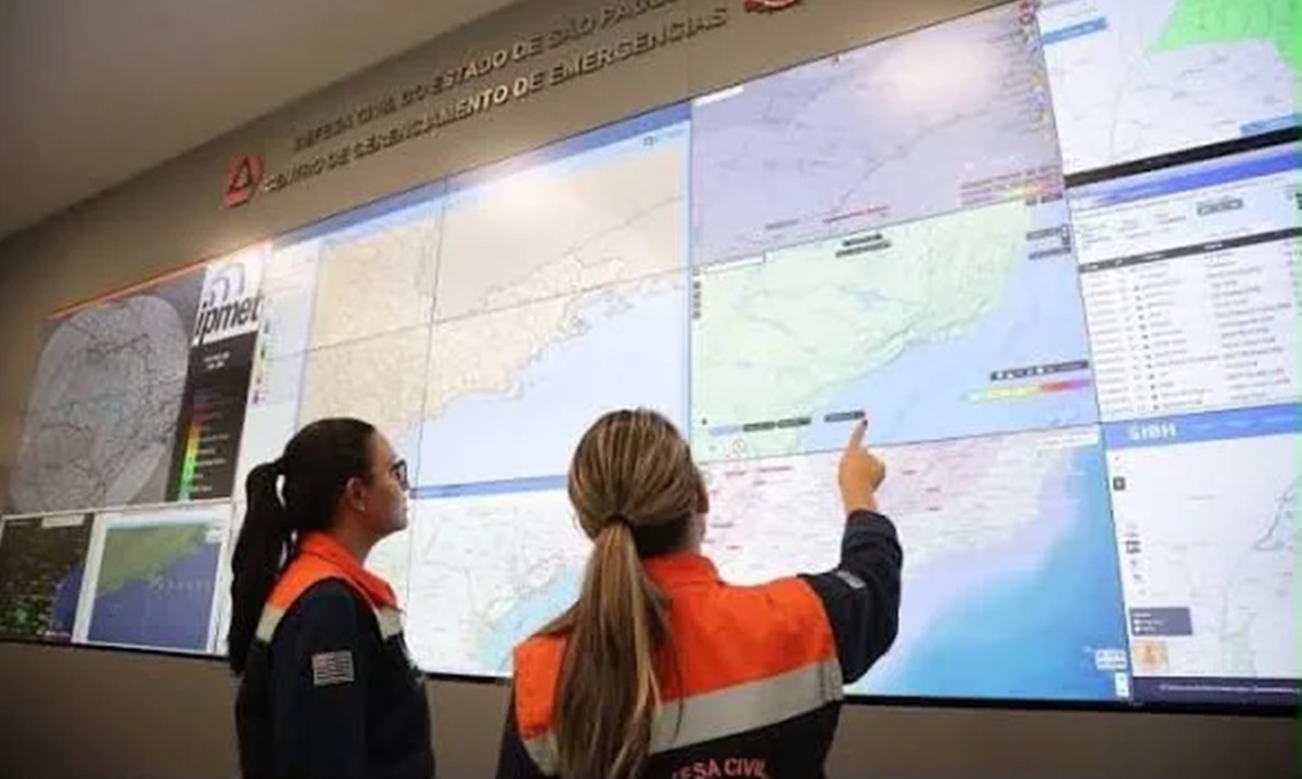 FOTO: Defesa Civil SP/Agência SP Diário do Grande ABC - Notícias e informações do Grande ABC: Santo André, São Bernardo, São Caetano, Diadema, Mauá, Ribeirão Pires e Rio Grande da Serra
