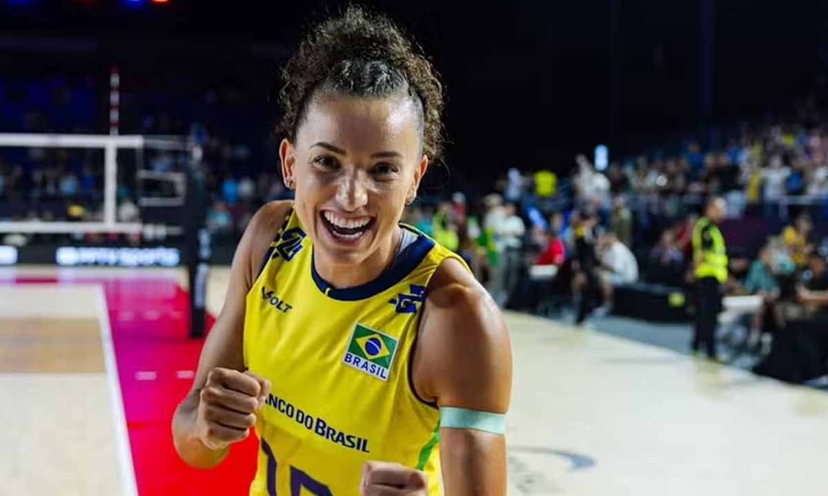 FOTO: Reprodução/VolleyballWorld Diário do Grande ABC - Notícias e informações do Grande ABC: Santo André, São Bernardo, São Caetano, Diadema, Mauá, Ribeirão Pires e Rio Grande da Serra