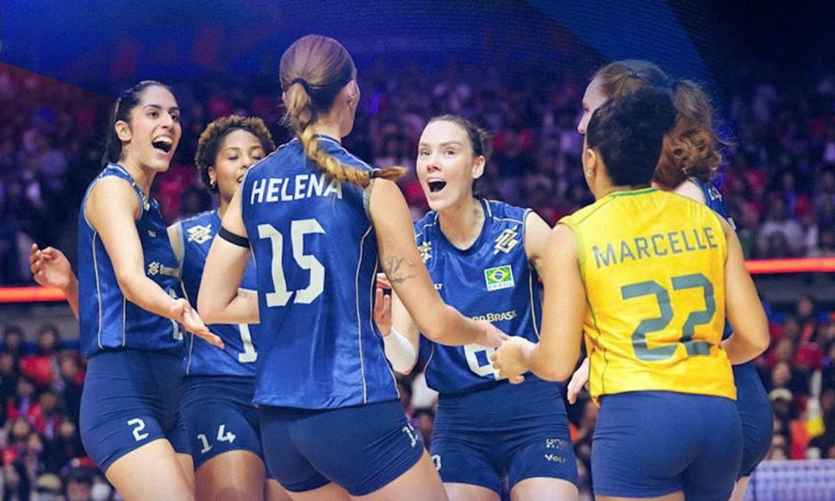 FOTO: Reprodução/X/Vôlei Brasil Diário do Grande ABC - Notícias e informações do Grande ABC: Santo André, São Bernardo, São Caetano, Diadema, Mauá, Ribeirão Pires e Rio Grande da Serra